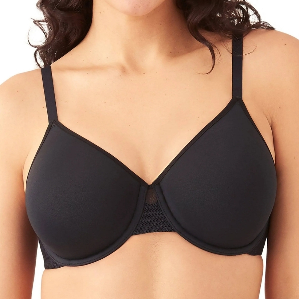 Wacoal Keep Your Cool Black Bra 34G
